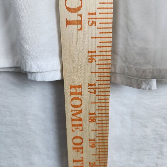 Cabana By Crown & Ivy Smocked Ruffle Skirt Neon Stripes Sz XS - Picture 8 of 8